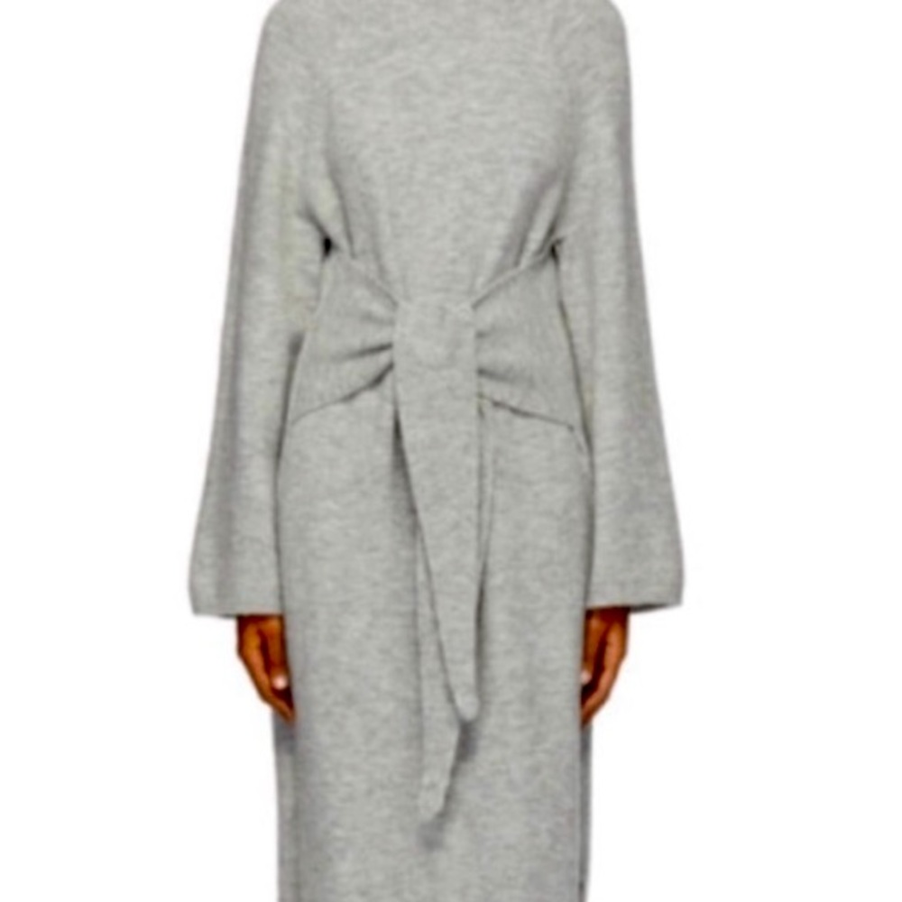 Nanushka wool, alpacaa, acryliclic blend sweater dress